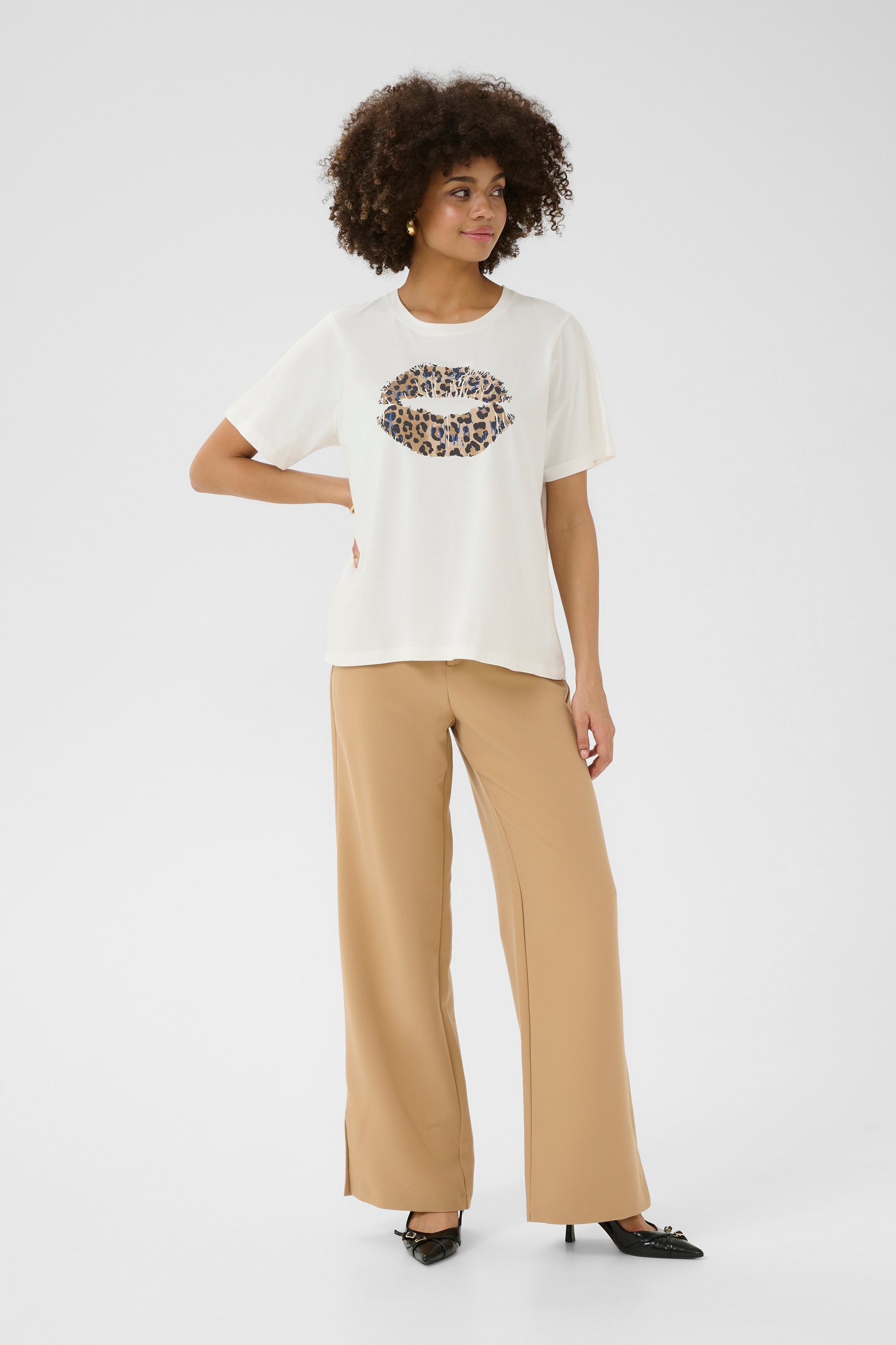 T-shirt CUgab Baggy fit white