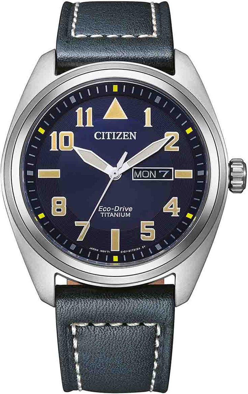 Citizen Herrenuhr blau BM8560-45L