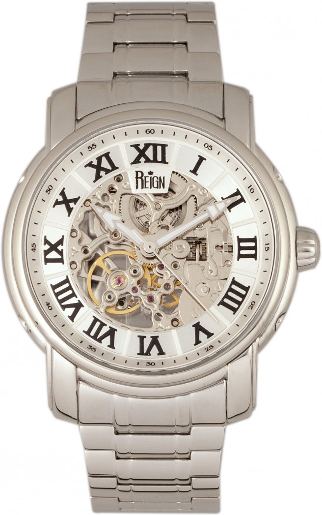 Thumbnail - Montre-bracelet squelette automatique Reign Kahn
