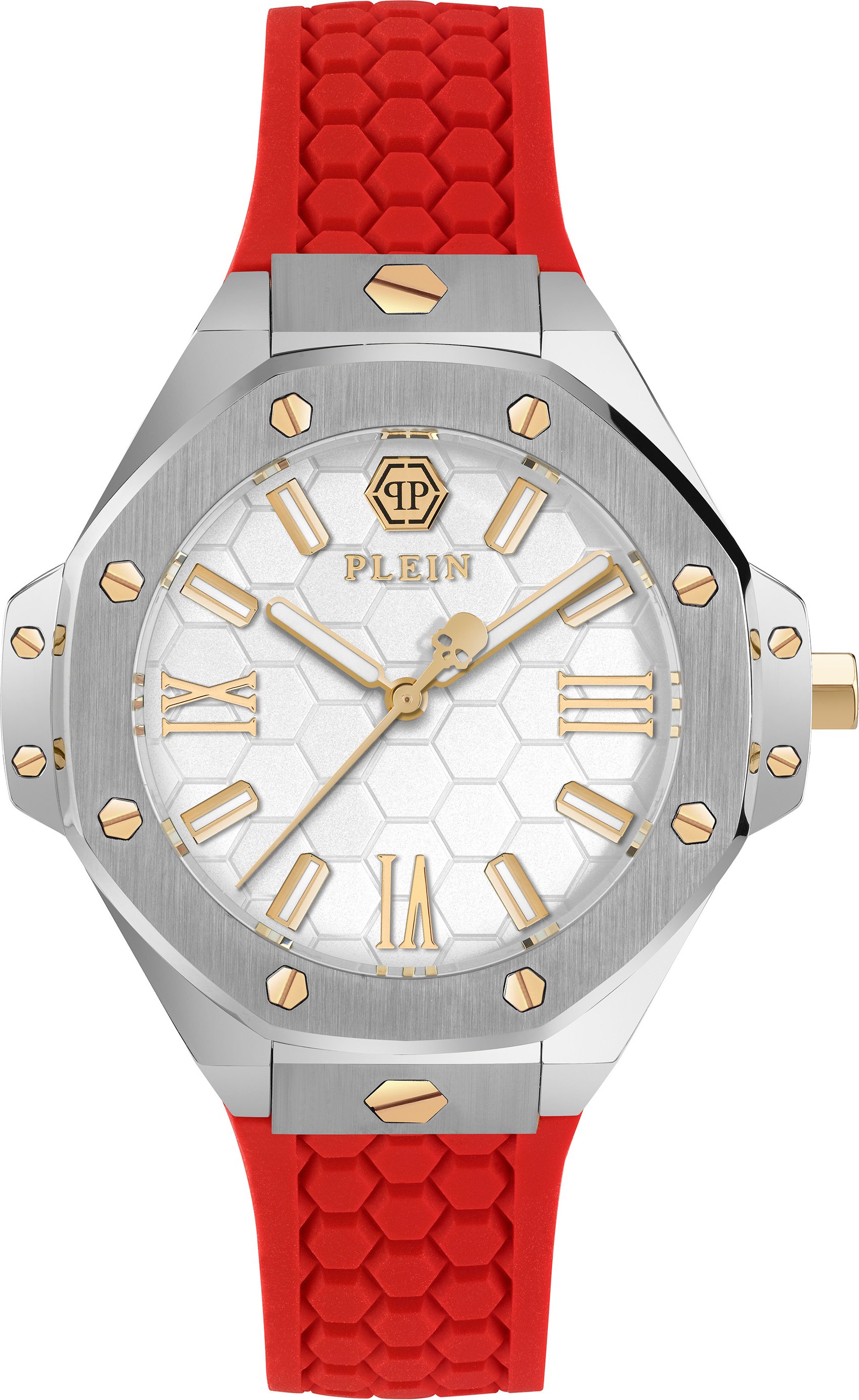 Philipp Plein Plein Lady Royal Damenrote Uhr PWBDA0124