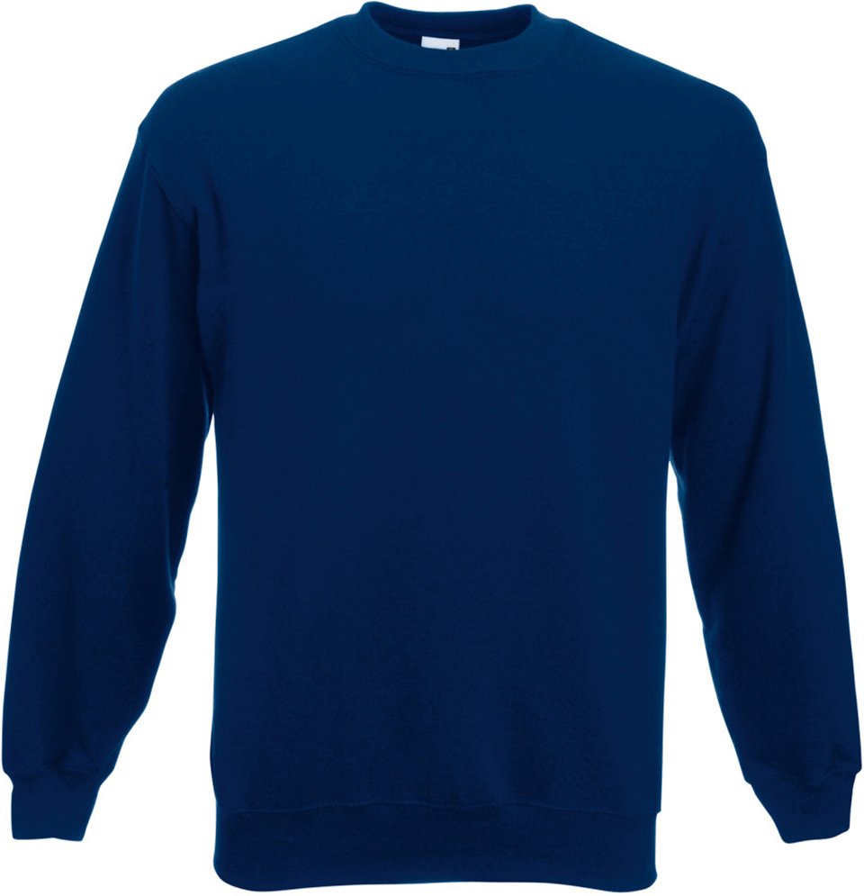 Fruit Of The Loom Herren Set-In Belcoro® Yarn Sweatshirt (Marine)
