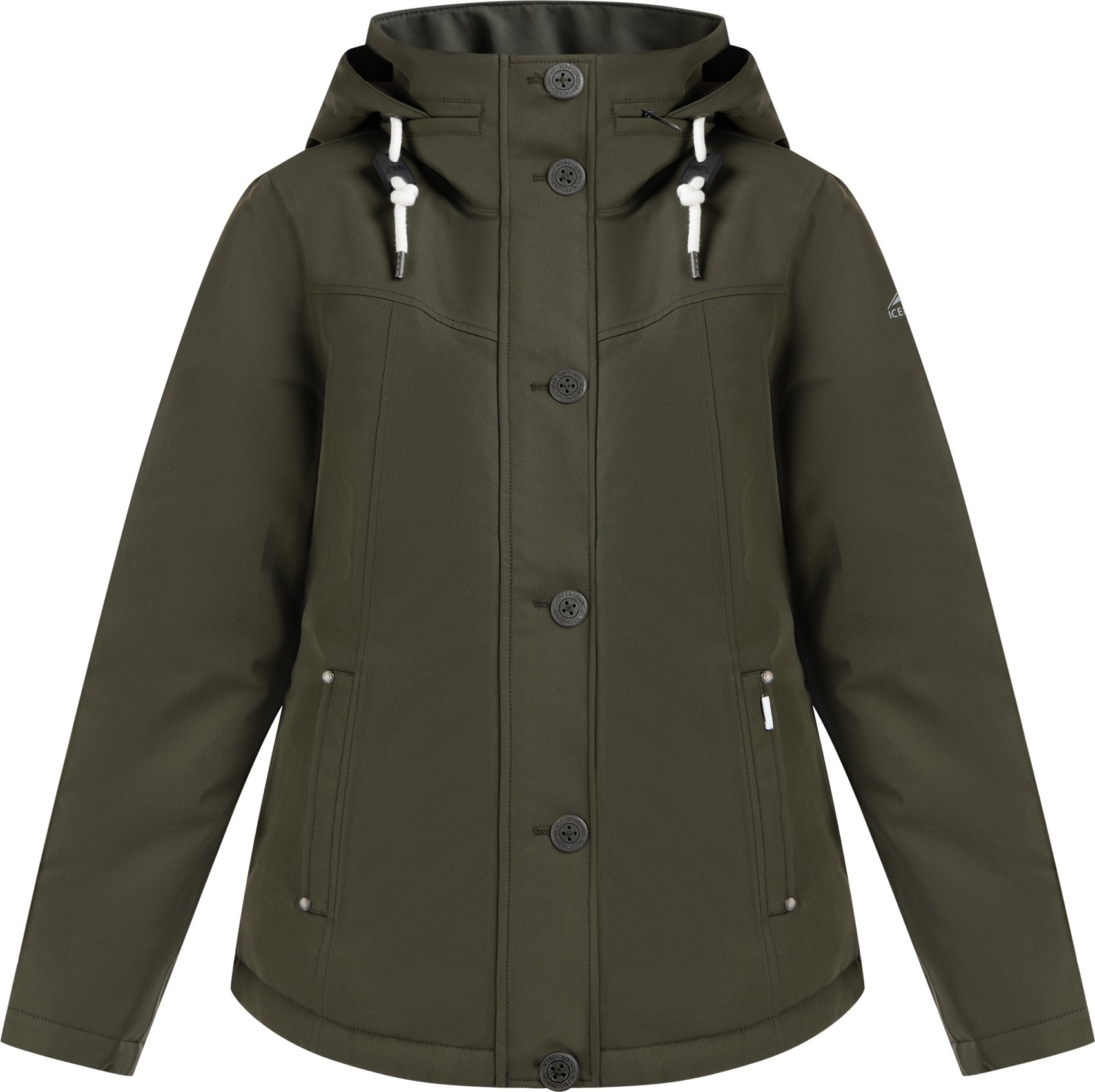 ICEBOUND Winterjacke Damen dunkeloliv
