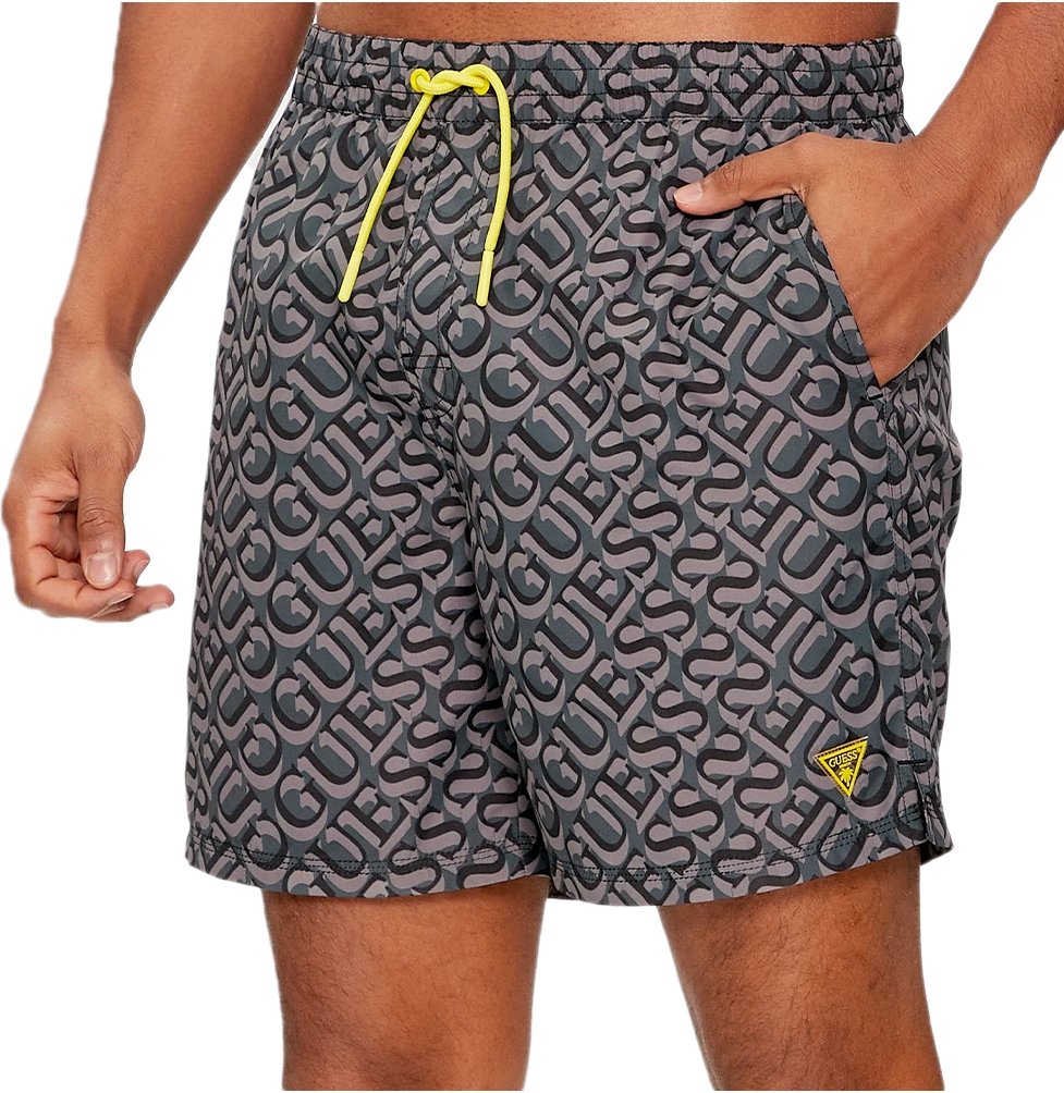 Thumbnail - Guess Herren Badeanzug Logo 4G