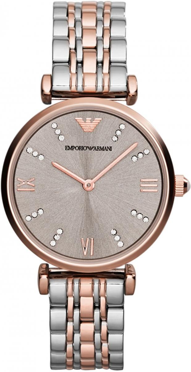 Emporio Armani Gianni T-Bar Damenuhr mehrfarbig AR1840