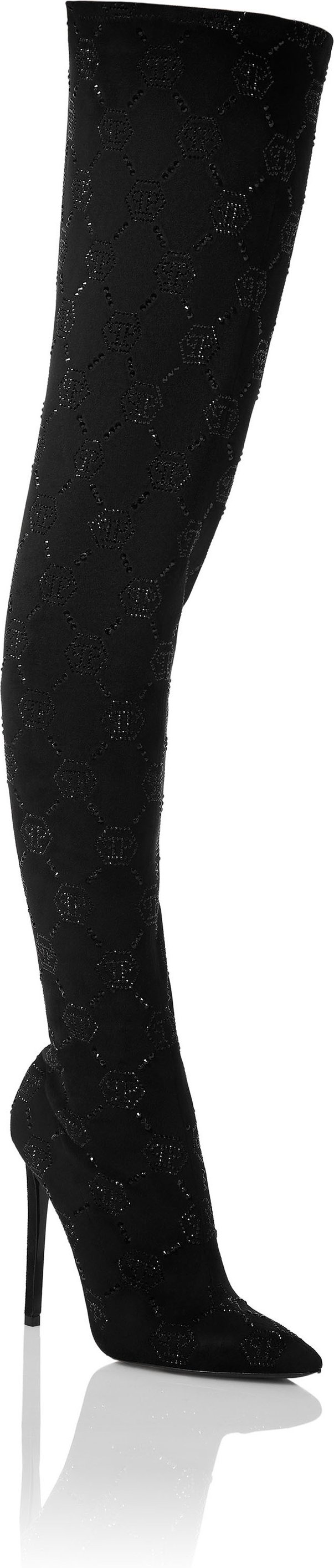 Overknee-Stiefel Monogram