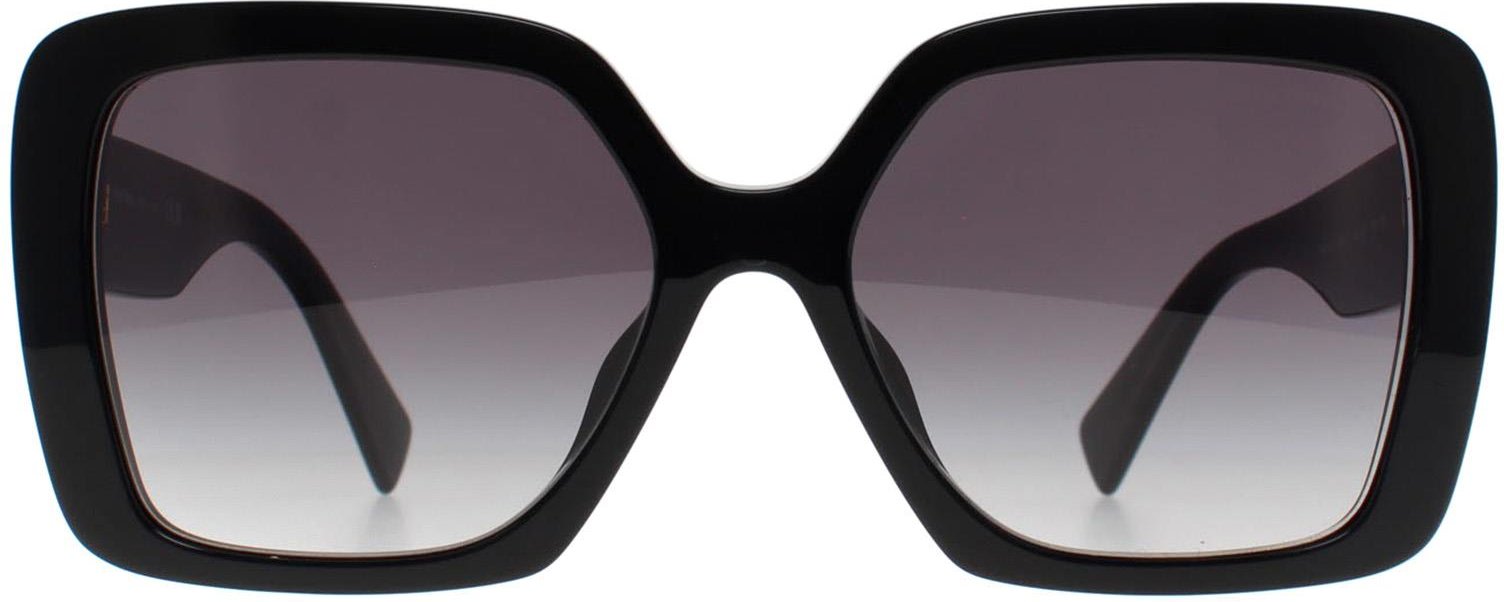 Miu Miu Square Damen Schwarz Grau Gradient MU10YS