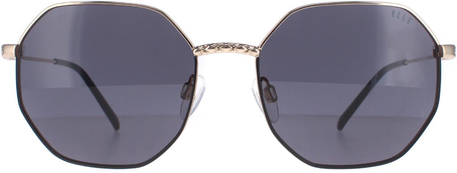 Elle Square Womens Schwarz Grau 14909