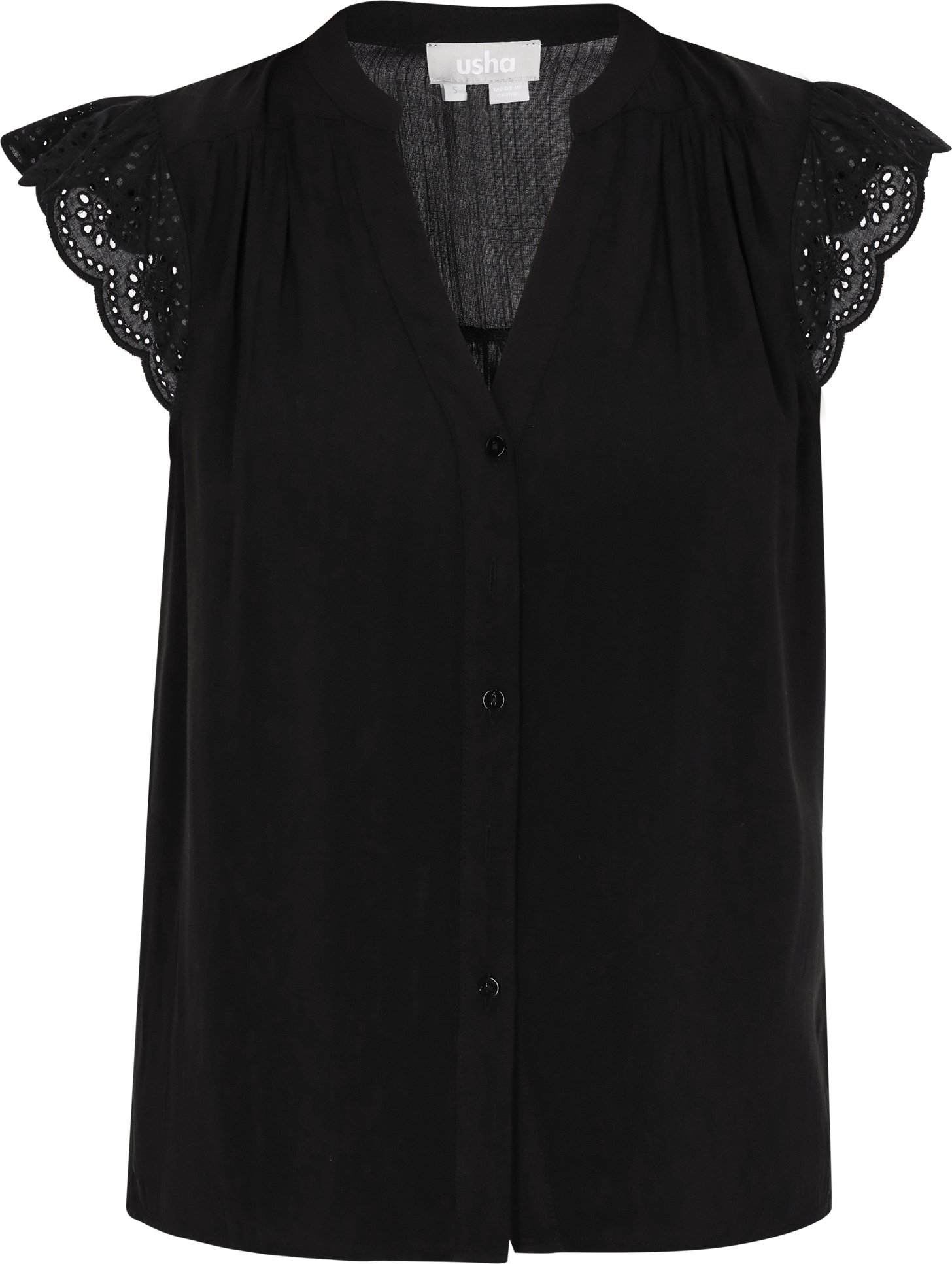 usha Bluse Frauen Schwarz