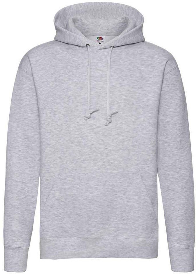 Thumbnail - Fruit of the Loom - "Premium" Kapuzenpullover für Herren/Damen Unisex (Grau meliert)