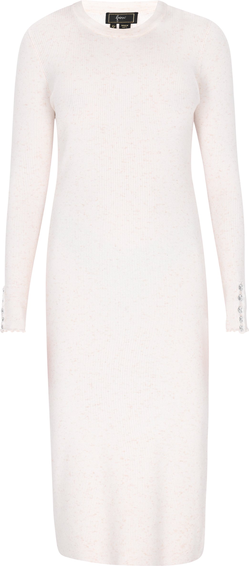 Faina Kleid Frauen cremefarben