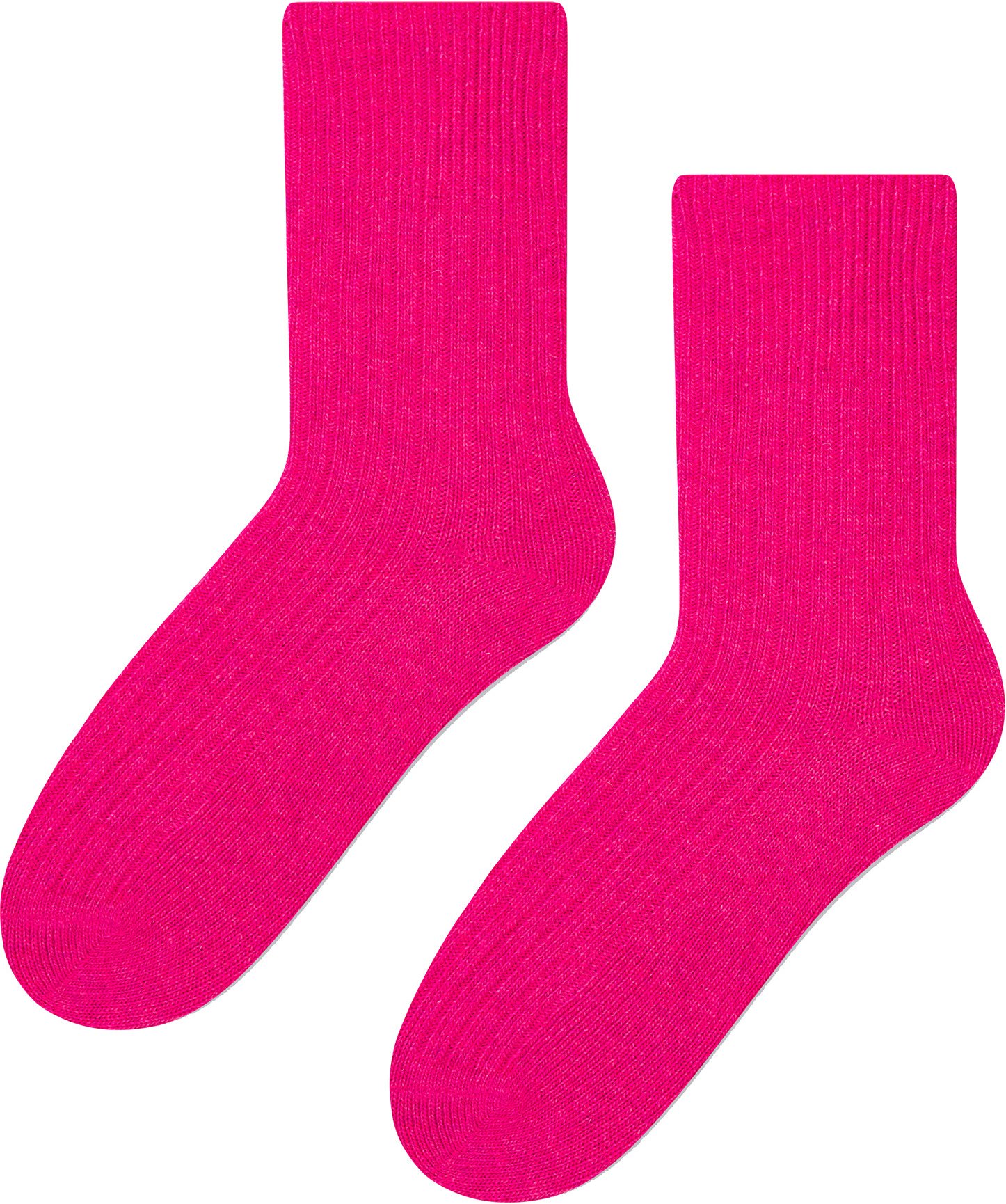 Womens Wool Dress Socks | Steven | Atmungsaktive Warme Socken für Damen - Pink