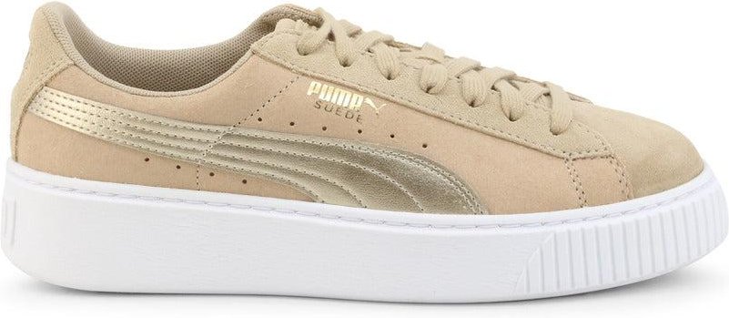 Puma -Plattform Safari Beige Womens Trainer