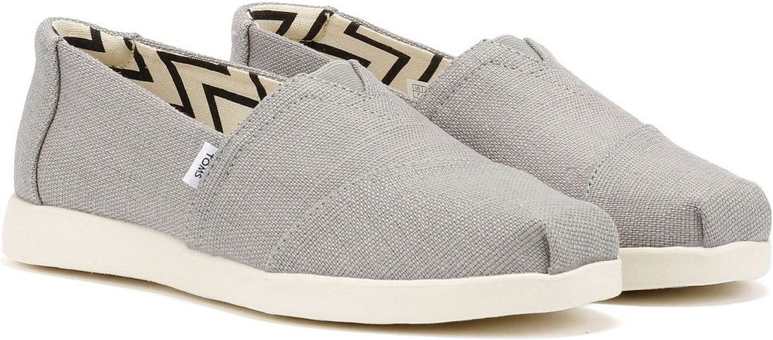TOMS Alpargata Plus Heritage Canvas Damen Espadrilles In Grau