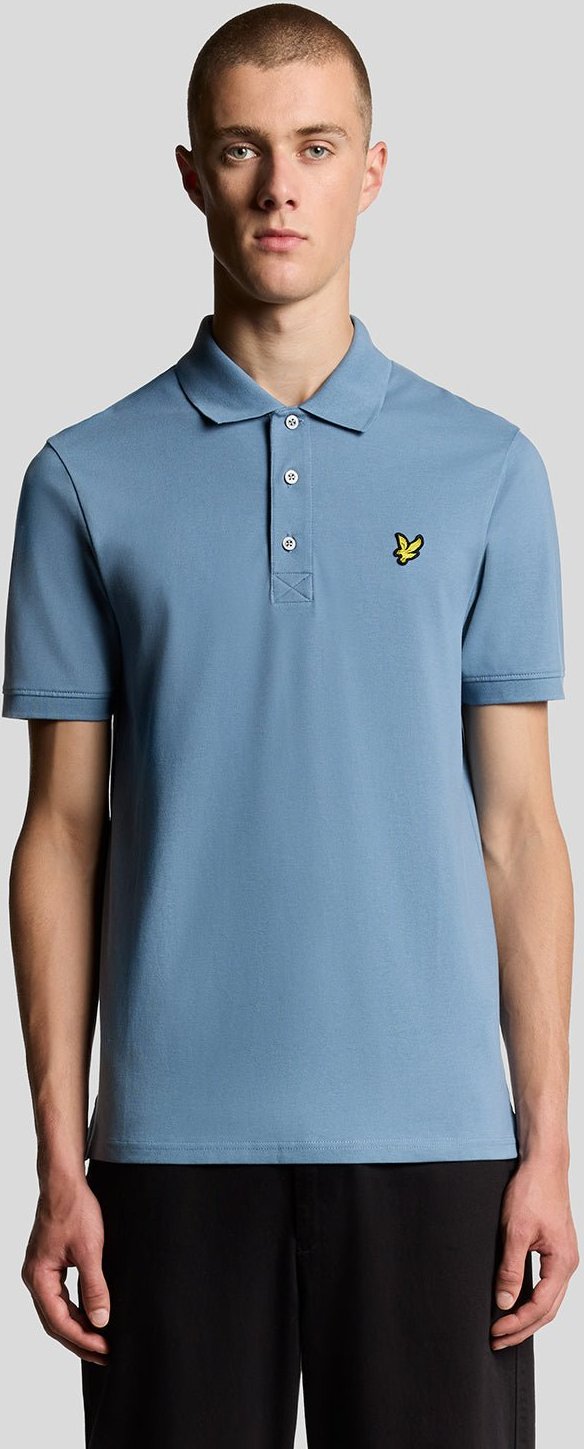 Lyle & Scott Baumwoll-Polohemd - Blau