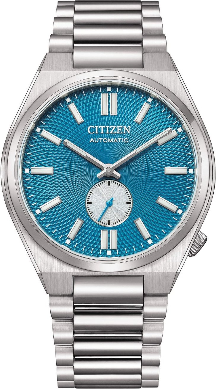 Citizen Tsuyosa Herren Silber Uhr NK5010-51L