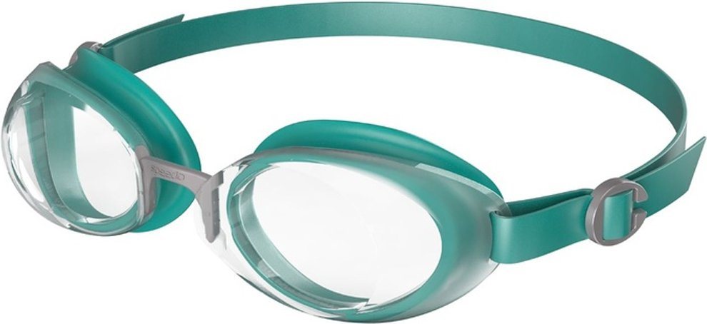 Speedo - "Jet 2.0" Schwimmbrille für Herren/Damen Unisex (Jadegrün/Chrom/Transparent)