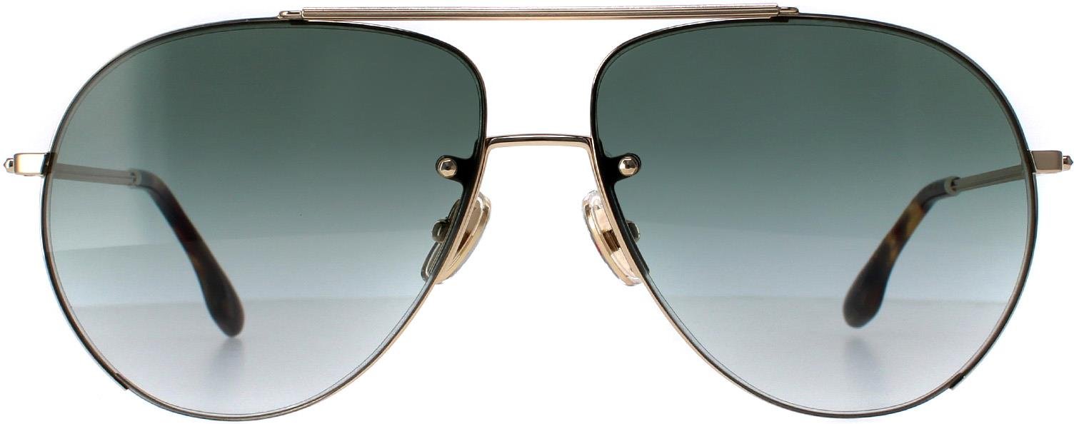 Victoria Beckham Pilotenbrille Damen Gold Grün Gradient VB213S