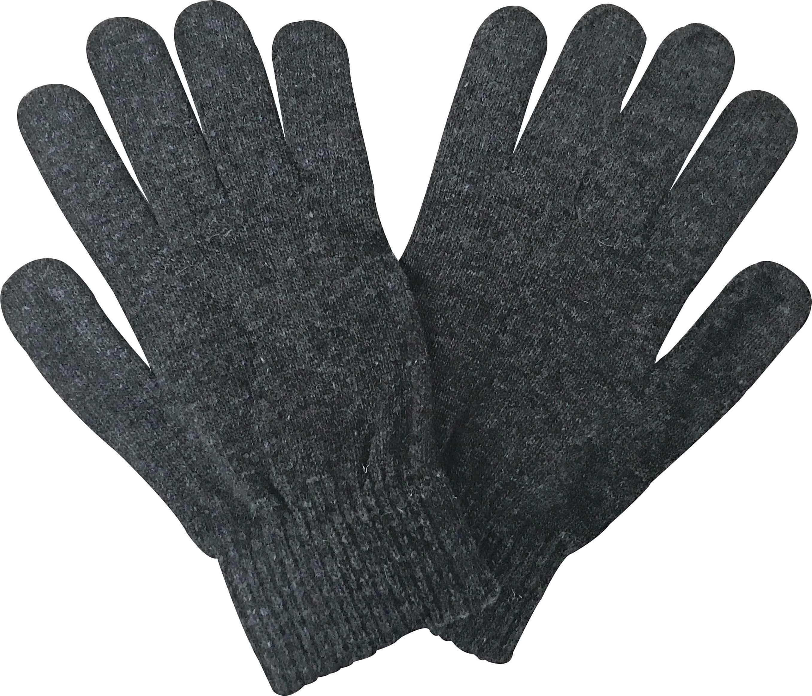 Erwachsene Herren dünn gestrickt Winter warm Magie thermische Wolle Handschuhe