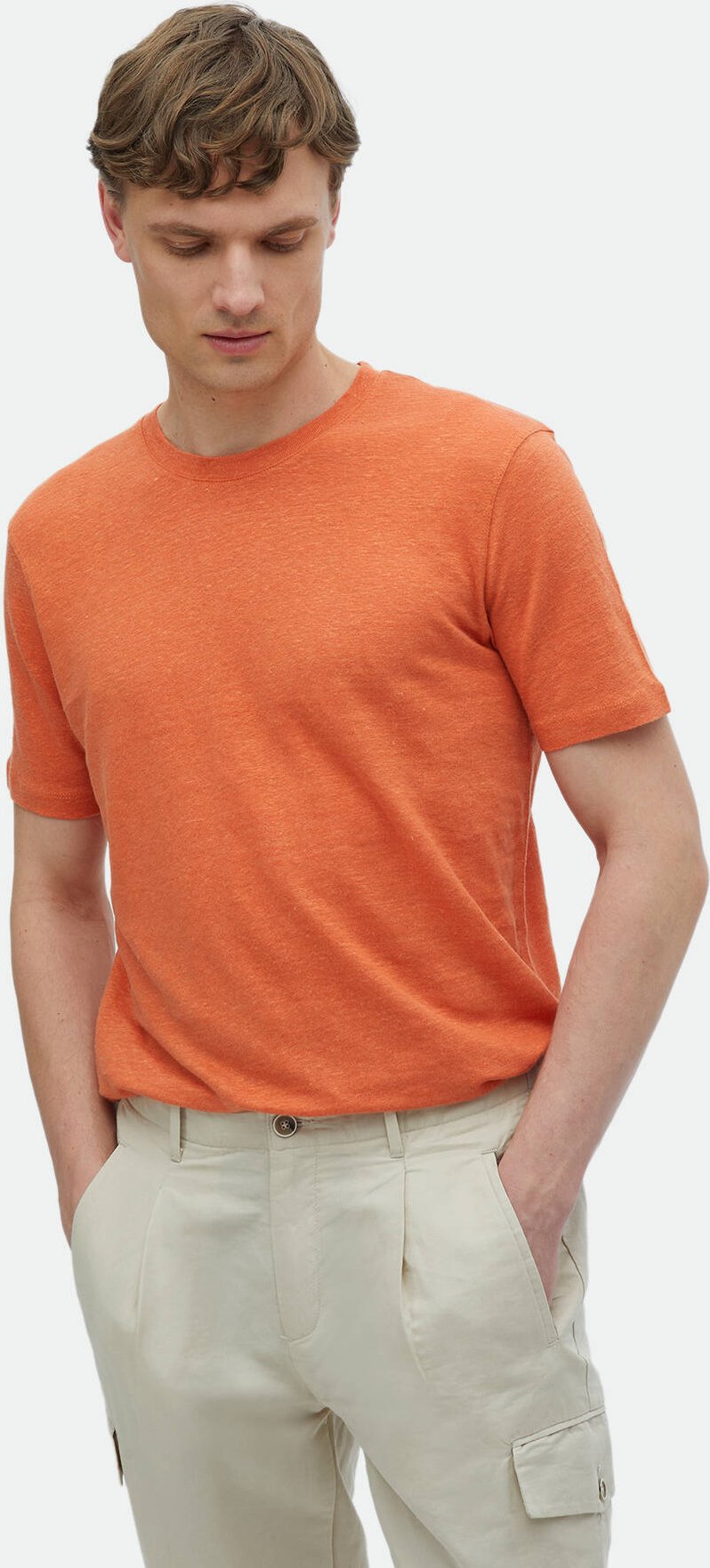 Einfaches Fahrrad Hals T-Shirt