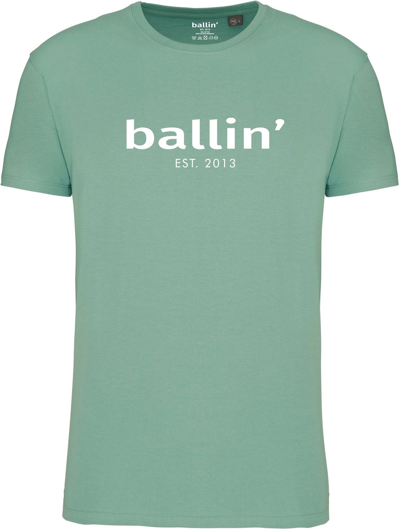 Regular Fit Shirt von Ballin Est. 2013 in der farbe Grun und in größe XL.