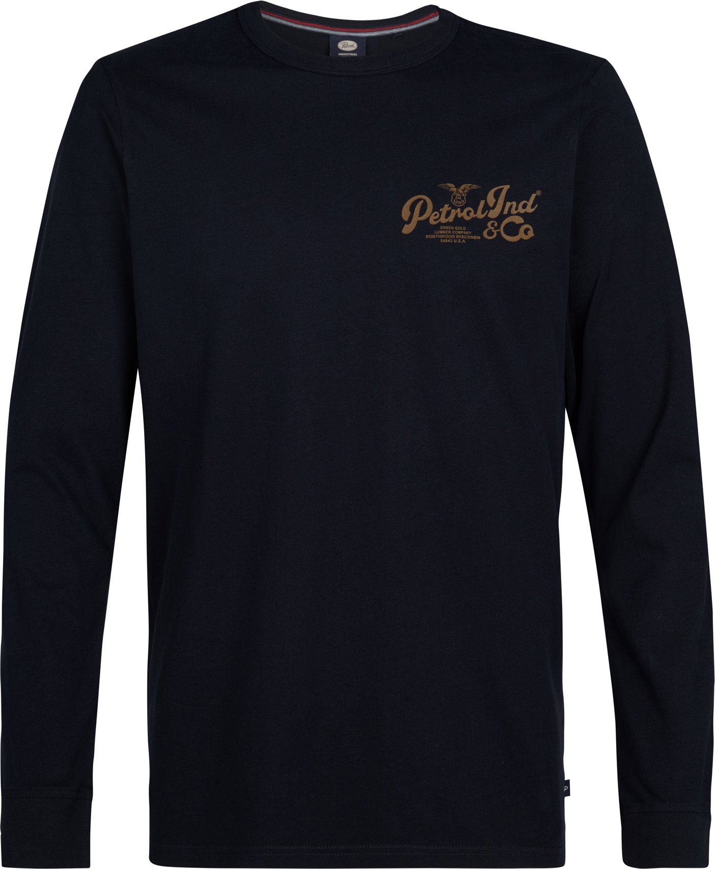 Petrol Industries - Rückenprint T-Shirt Deadwood Herren - Schwarz