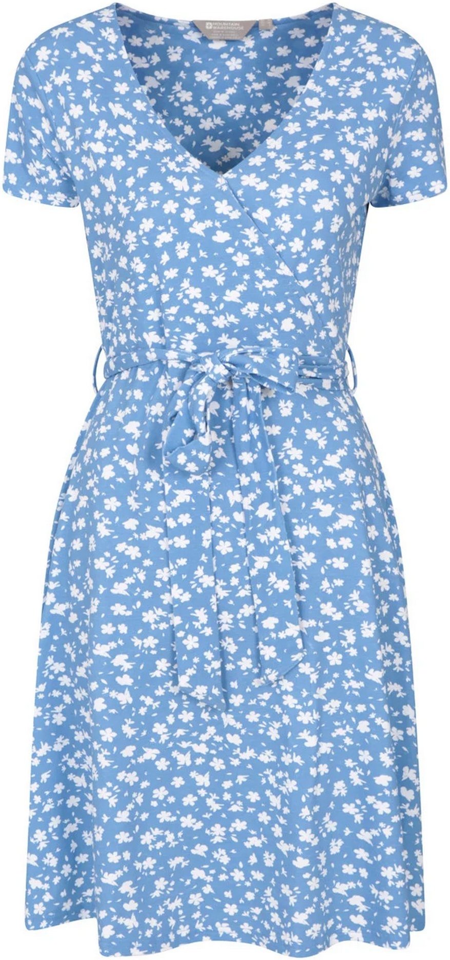 Mountain Warehouse - "Santorini" Wickelkleid für Damen, Mit UV-Schutz, Jersey (Blau)