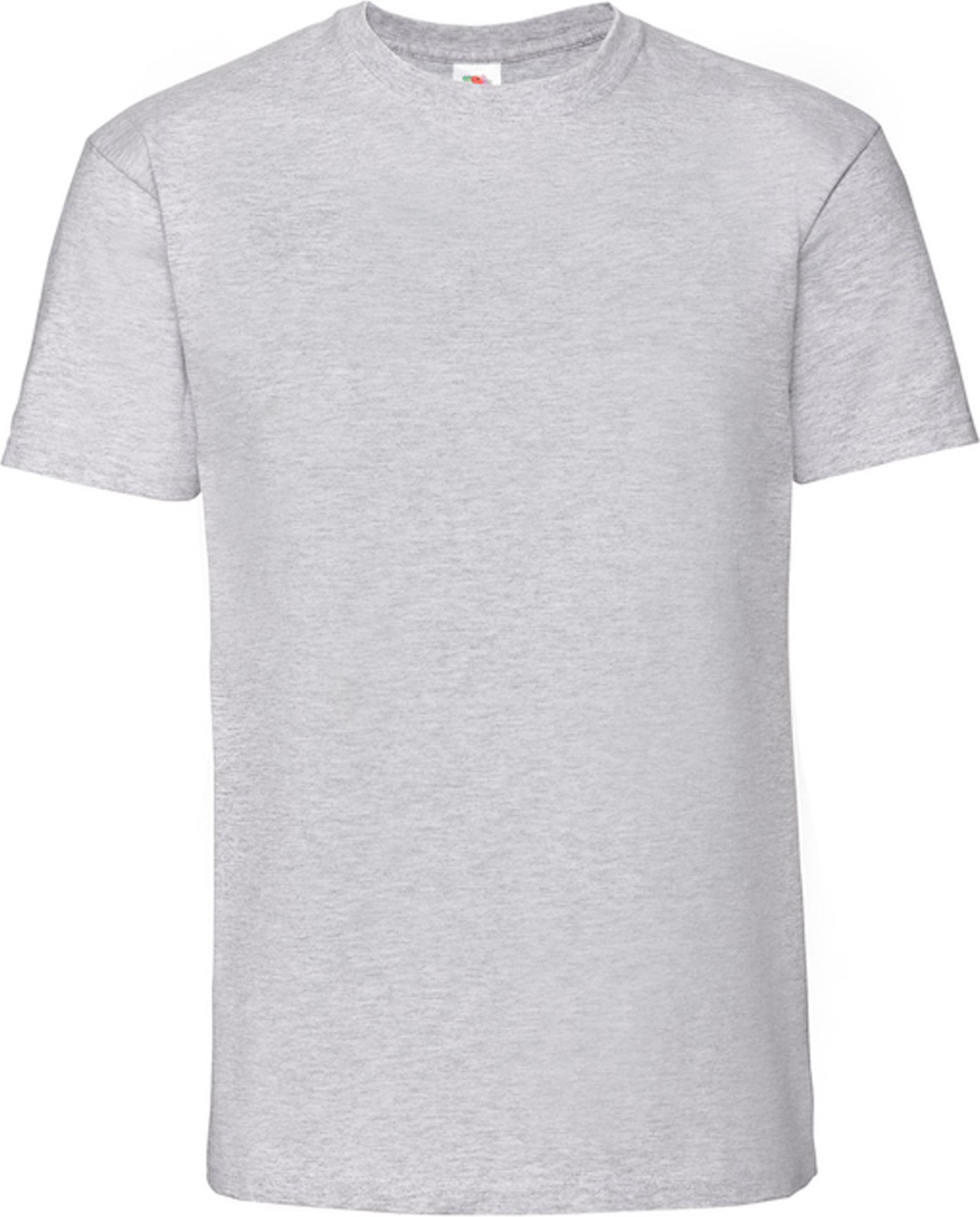 Fruit of the Loom Herren Iconic Premium Ringspun Baumwolle T-Shirt (Heather Grey)