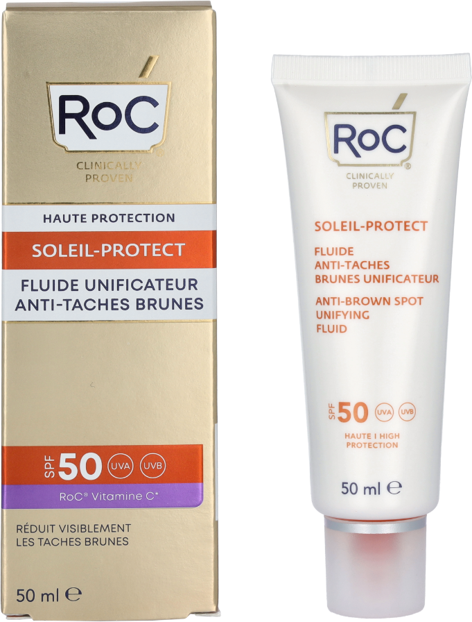 ROC Soleil-Protect Anti-Brown Spot Unifying Fluid SPF50+ 50 ml