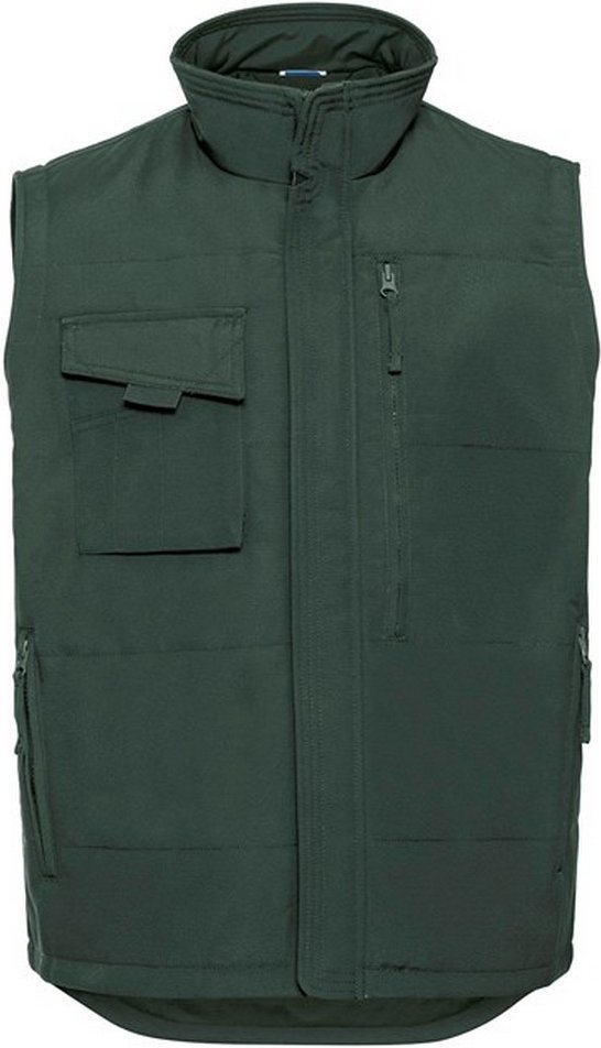 Russell - Weste Extra stark für Herren (Flaschengrün)