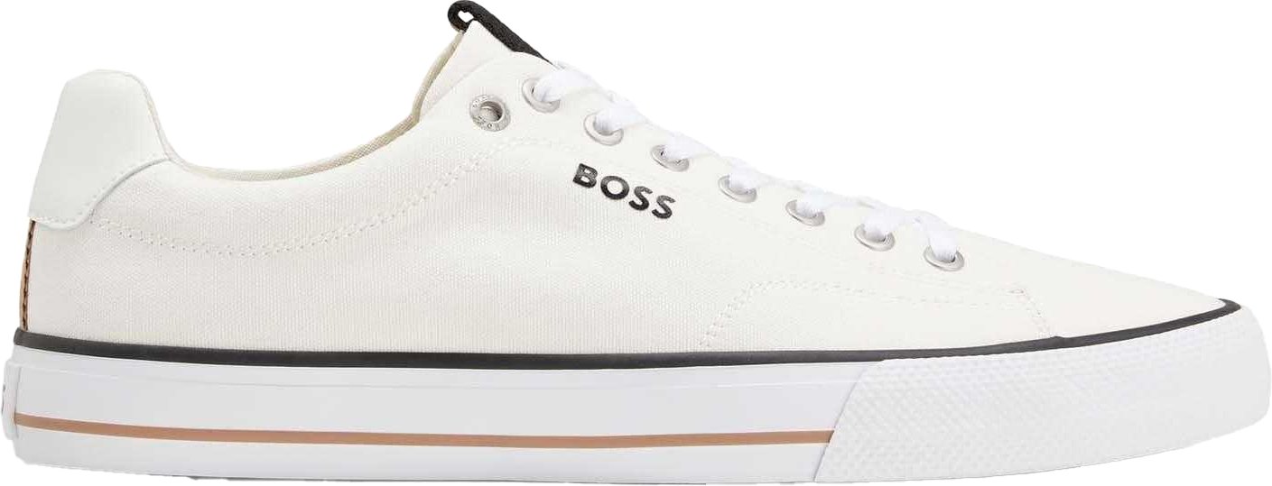 Boss - Herren Sneaker "Aiden", Leder (Weiß)