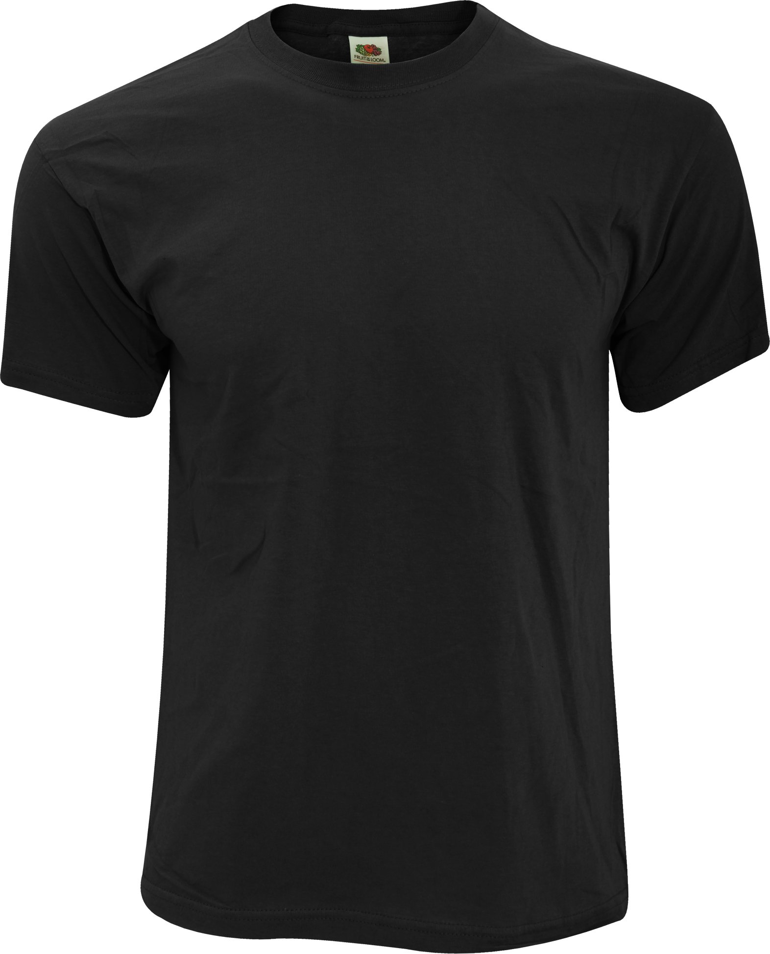 Fruit Of The Loom Herren Screen Stars Original T-Shirt (Schwarz)