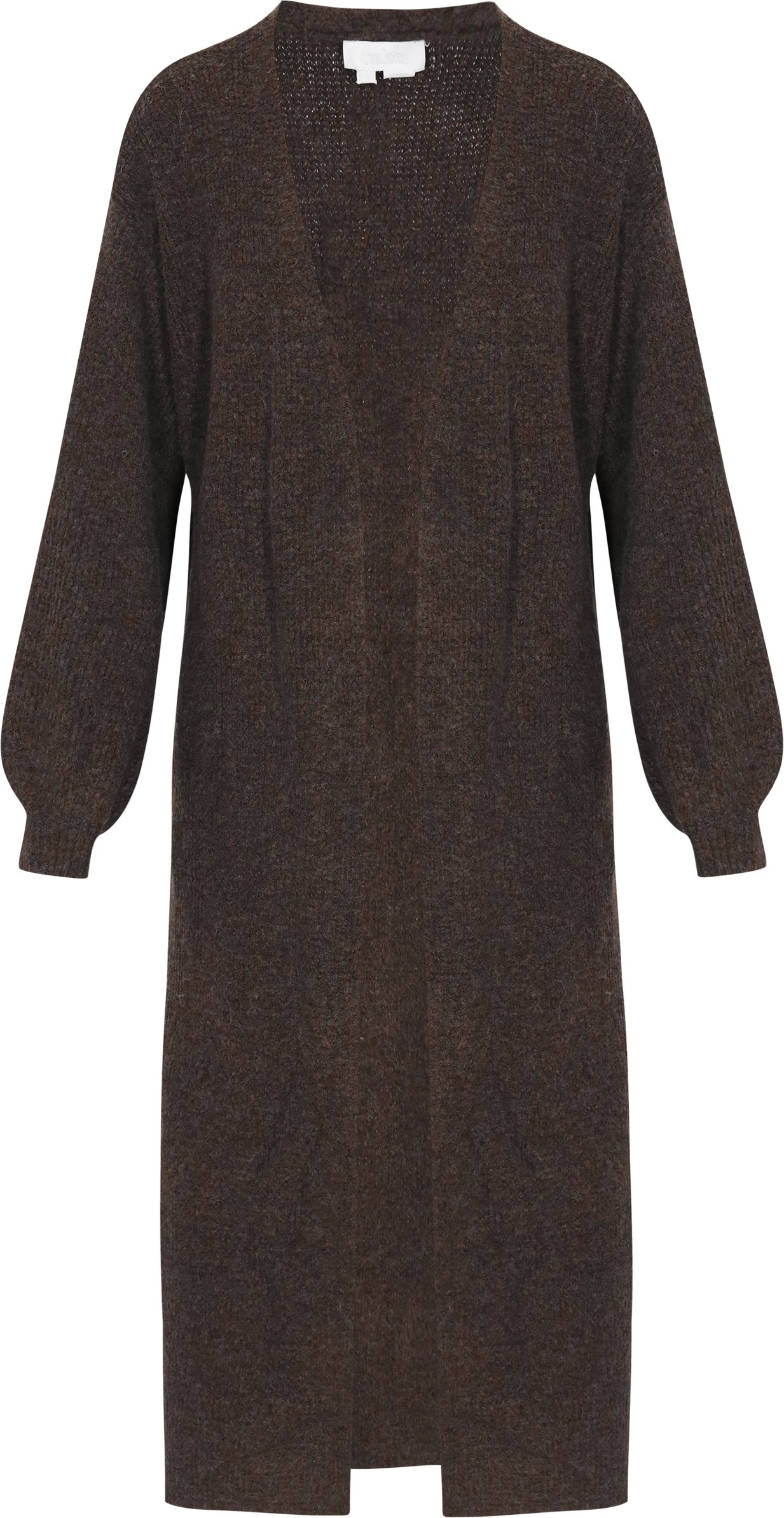 usha Strickjacke Frauen dunkelbraun meliert