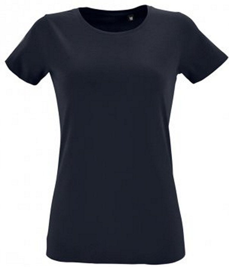 SOLS Womens/Ladies Regent Fit Short Sleeve T-Shirt (French Navy)