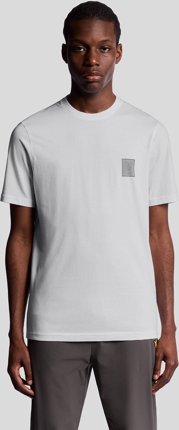 Lyle & Scott Sports T-Shirt mit farblich abgestimmtem Logo – Weiß