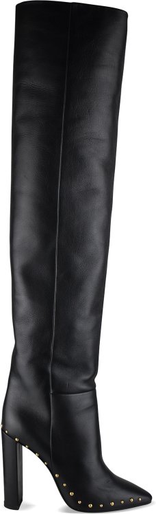 Saint Laurent Stiefel 76 Schwarz