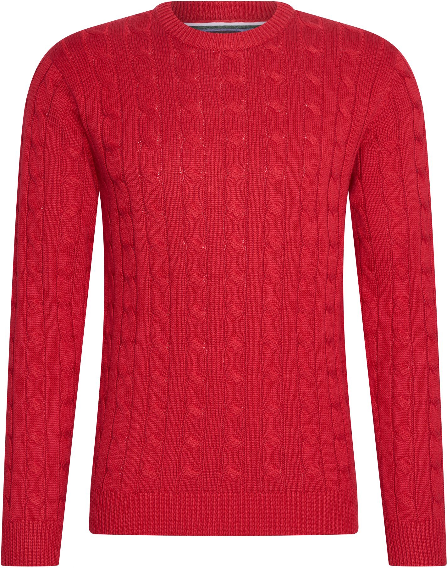 Cable Pullover Rood von Cappuccino Italia in der farbe Rot und in größe XXL.