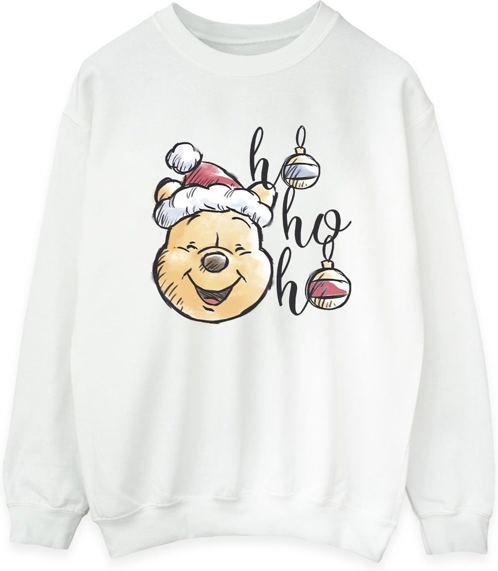 Disney - "Ho Ho Ho" Sweatshirt für Damen (Weiß)