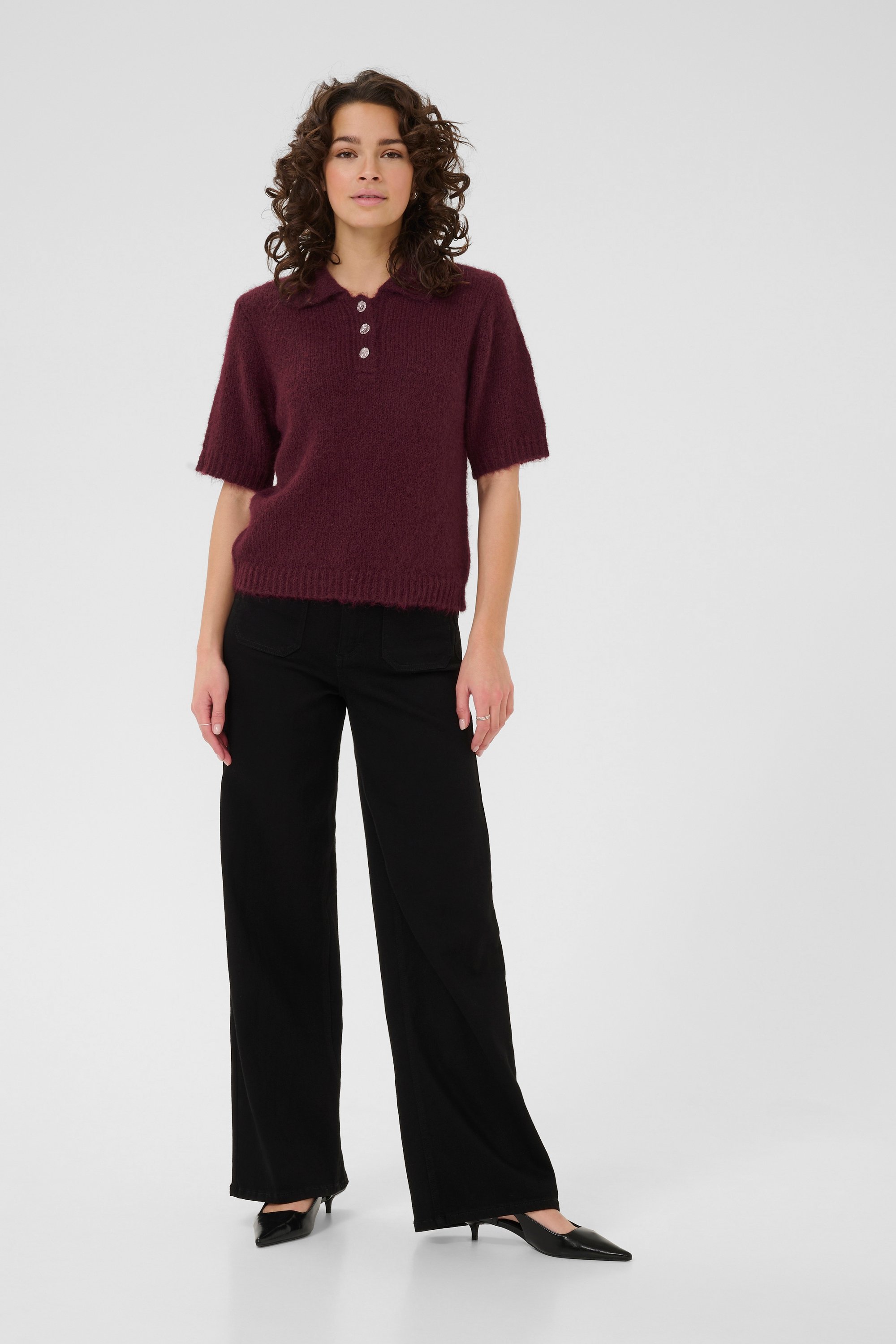 Strickpullover KAemilie Regular fit bordo