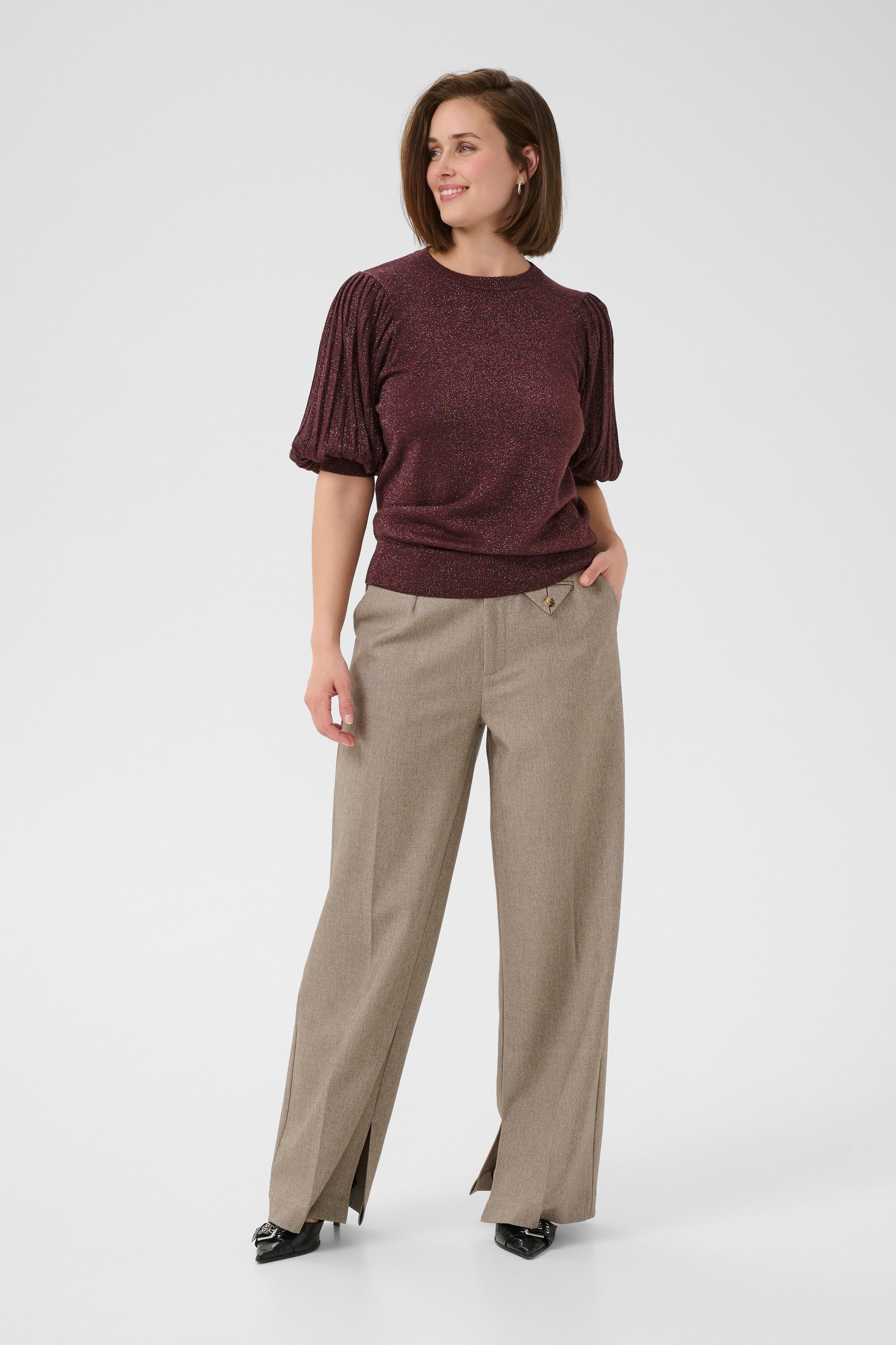 Strickpullover KAregina Regular fit brown