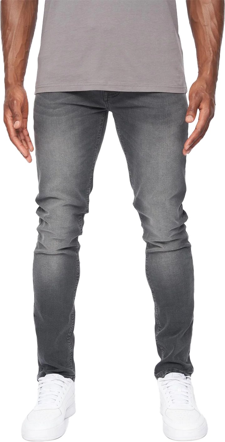 Crosshatch - "Barbeck" Jeans für Herren (Hellgraue Wäsche)