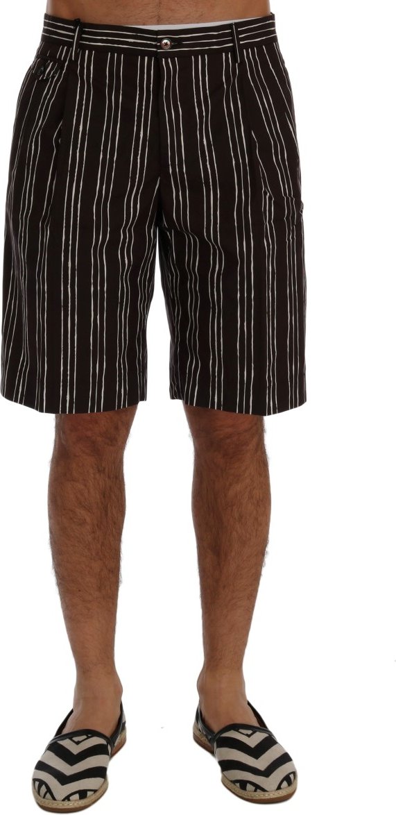 Vertikale Streifen Shorts