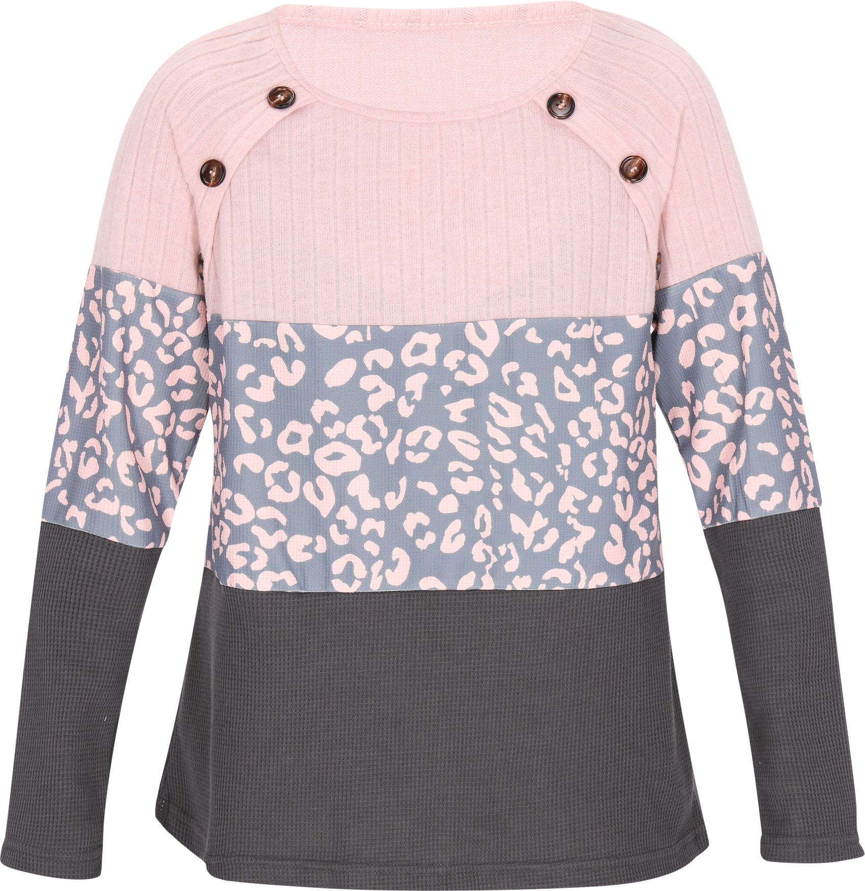 IZIA Bluse Frauen Rosa