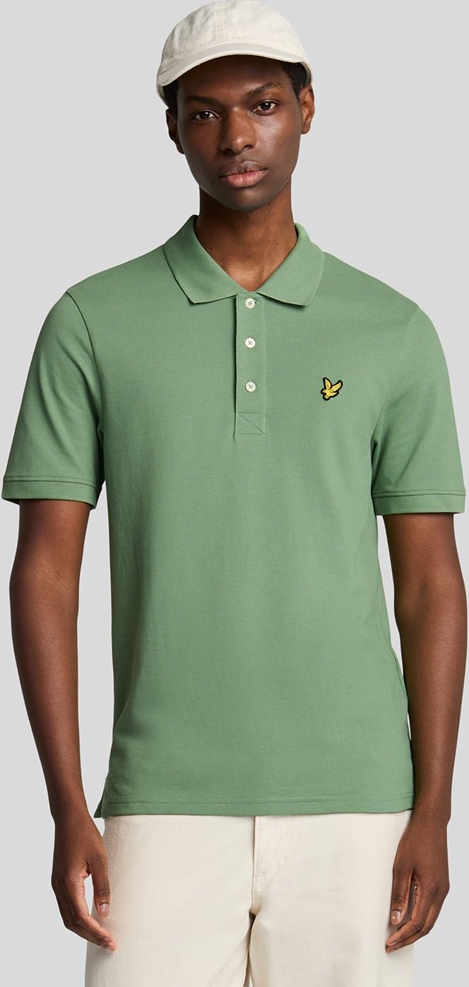 Lyle & Scott Plain Poloshirt - Grün