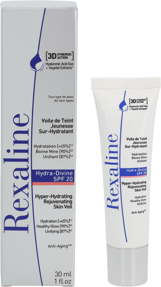 Rexaline Hydra-Divine SPF 20 Hyper-Hydr. Skin Veil.