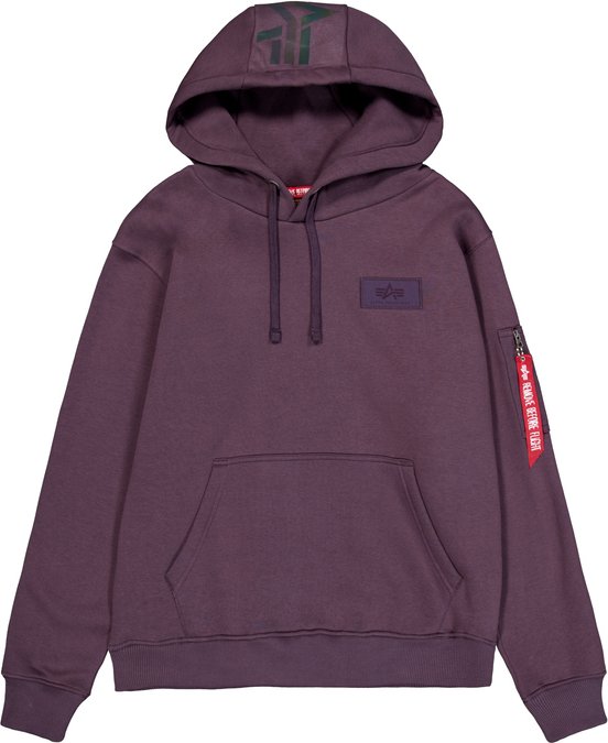 Backprint Rainbow Reflective Print Hoodie