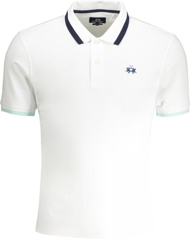 La Martina Weiße Baumwoll-Polohemden für Herren