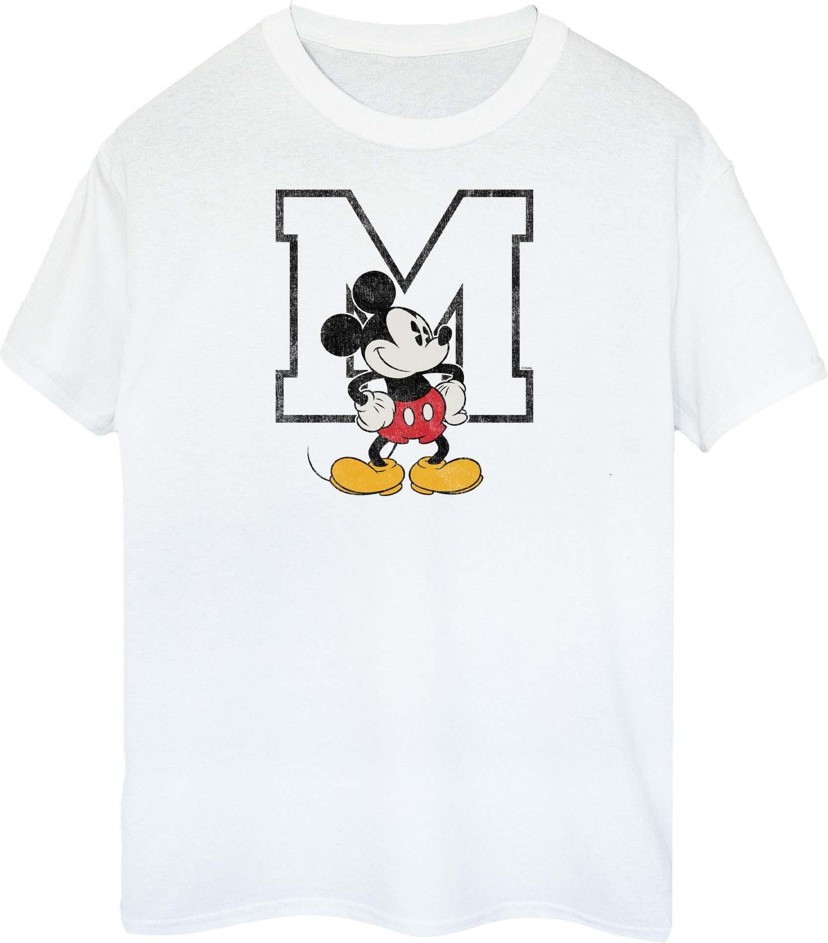 Disney - "M" T-Shirt für Damen (Weiß)
