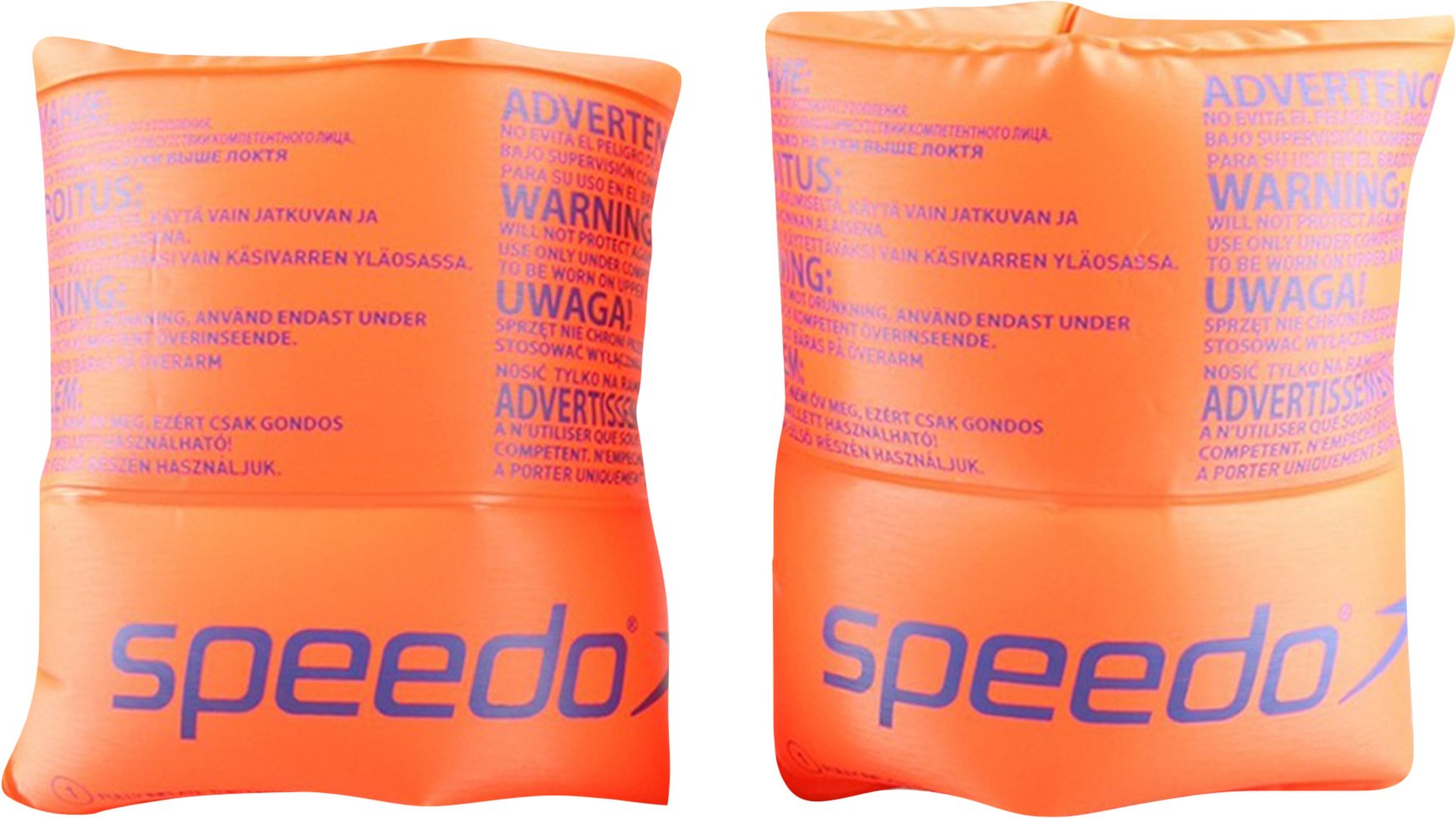 Speedo - Schwimmflügel, Zum Aufrollen (Orange)