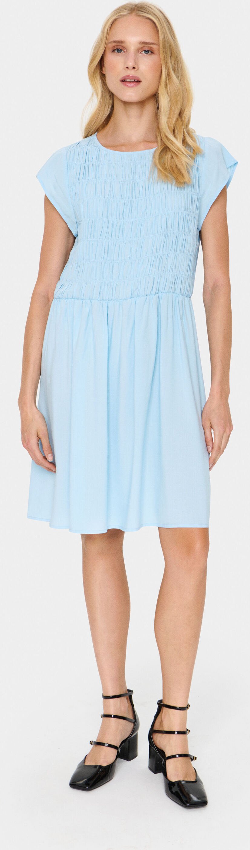 Kleid Gerade Passform blue