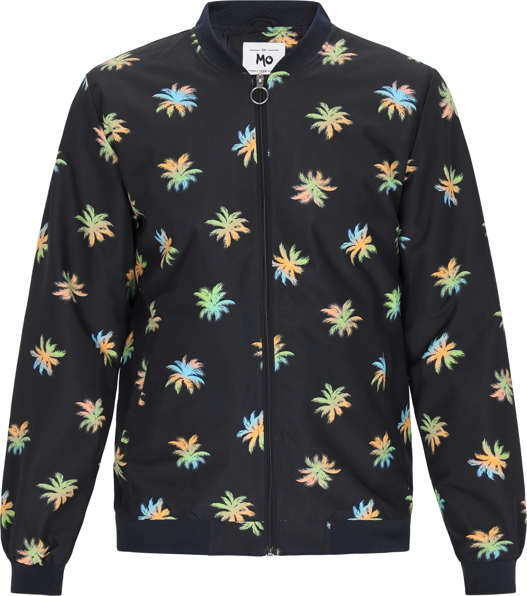 Mo Jacke Männer schwarz mehrfarbig